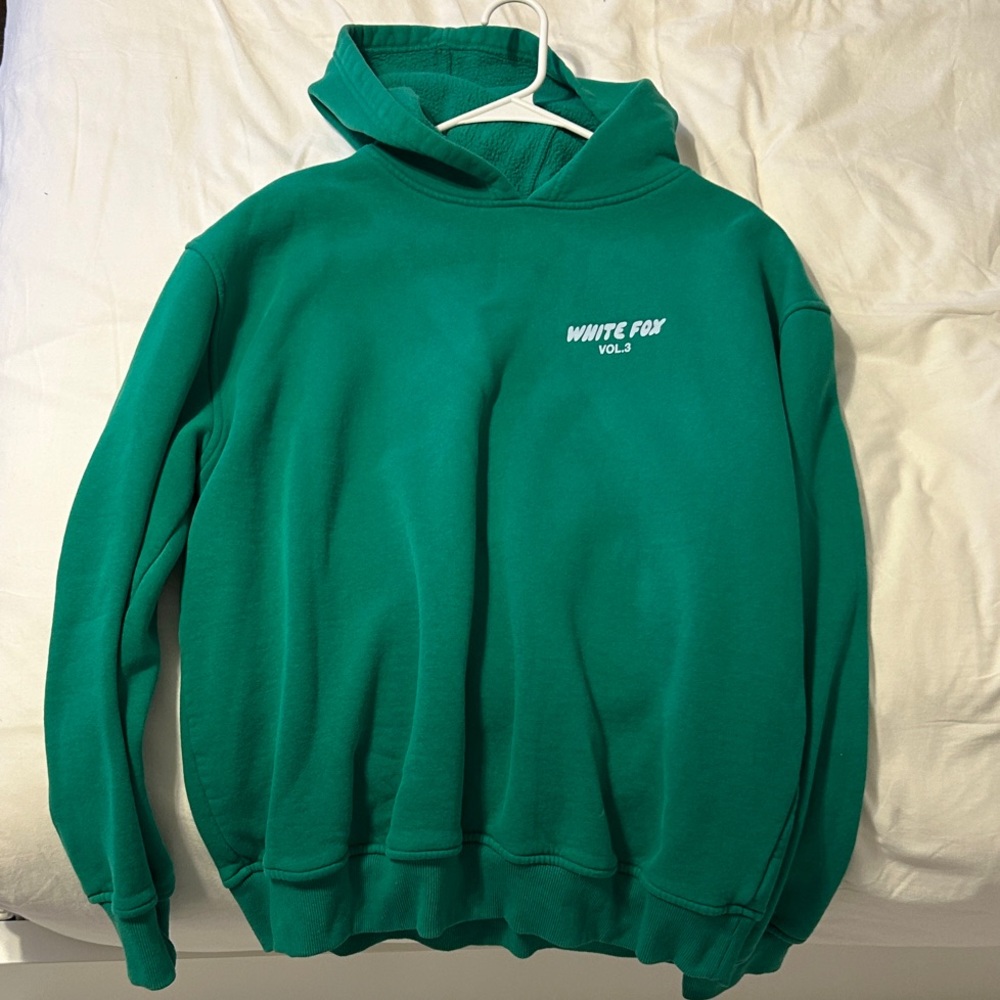 White Fox Boutique Green Hoodie